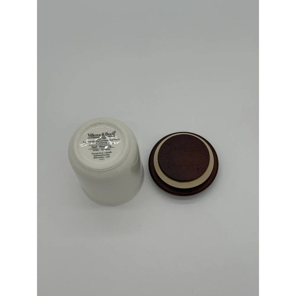 Villeroy and Boch Naif Wedding 3.5 Inch Height Storage Jar with Lid